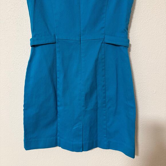 Banana Republic Women's Blue Sleeveless Dress Size 6 Petite - Picture 13 of 13